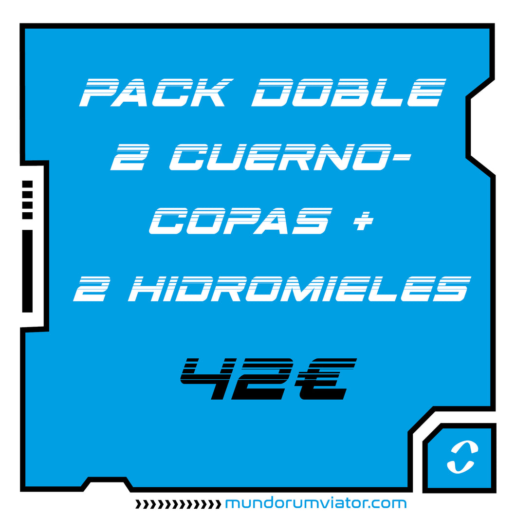 Pack de 2 Cuernocopa + 2 hidromieles
