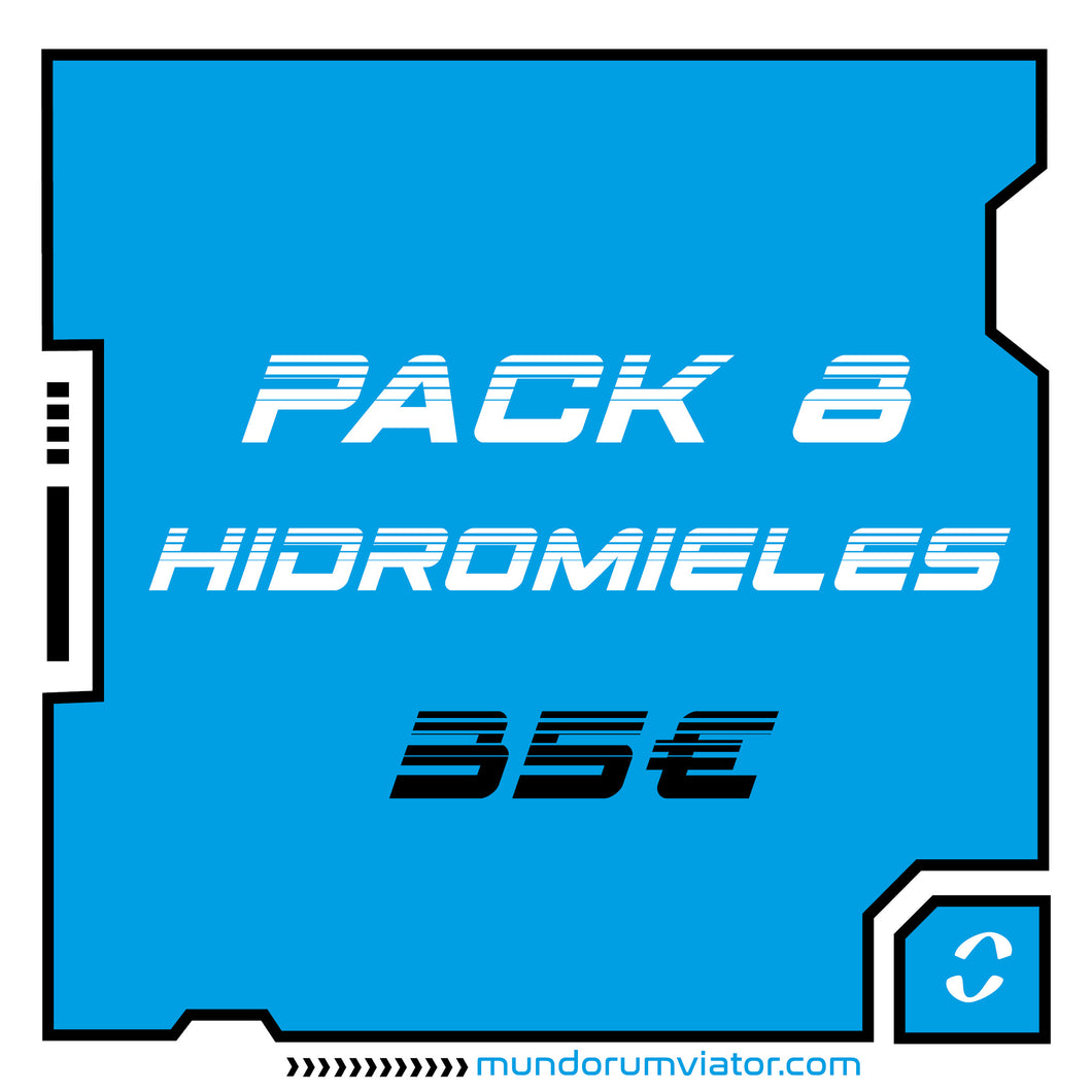 Pack de 8 hidromieles