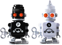 Load image into Gallery viewer, Robot Salt and Pepper Shakers
